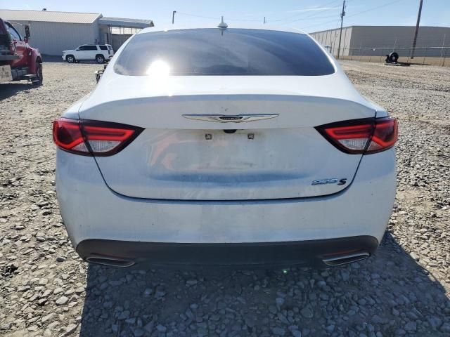 2016 Chrysler 200 S