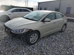 Salvage cars for sale at Barberton, OH auction: 2017 Hyundai Elantra SE