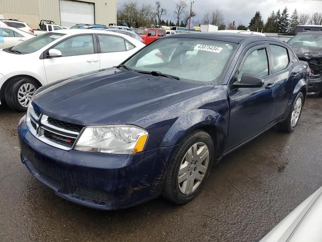 2013 Dodge Avenger SE