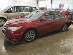 Toyota salvage cars for sale: 2017 Toyota Camry Hybrid