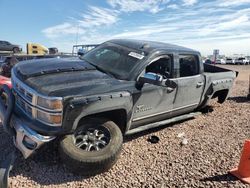 Chevrolet Silverado k1500 ltz salvage cars for sale: 2015 Chevrolet Silverado K1500 LTZ