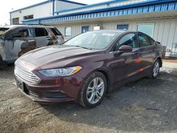 Salvage cars for sale at Mcfarland, WI auction: 2018 Ford Fusion SE