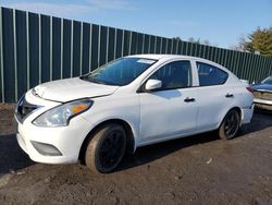Salvage cars for sale from Copart Finksburg, MD: 2017 Nissan Versa S