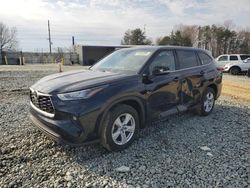 Salvage cars for sale at Mebane, NC auction: 2020 Toyota Highlander L