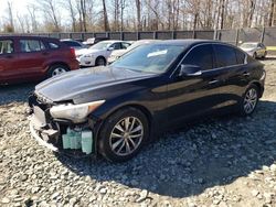 Salvage cars for sale from Copart Waldorf, MD: 2014 Infiniti Q50 Base