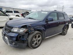 Dodge Journey salvage cars for sale: 2017 Dodge Journey Crossroad