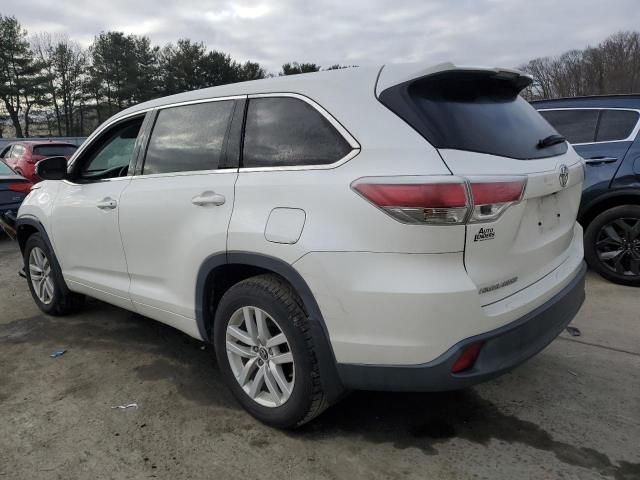 2016 Toyota Highlander LE