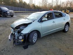 Salvage cars for sale from Copart Waldorf, MD: 2009 Toyota Prius