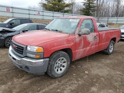 Salvage cars for sale from Copart Davison, MI: 2007 GMC New Sierra C1500 Classic