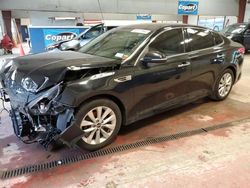 Salvage cars for sale at Angola, NY auction: 2018 KIA Optima EX