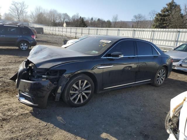 2018 Lincoln Continental