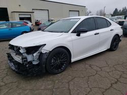 Salvage cars for sale at Woodburn, OR auction: 2022 Toyota Camry SE