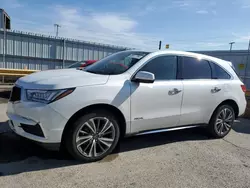 Salvage cars for sale at Dyer, IN auction: 2020 Acura MDX Technology