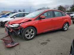 Vehiculos salvage en venta de Copart Moraine, OH: 2014 Ford Focus SE