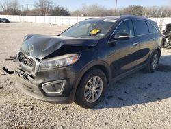 Salvage cars for sale from Copart San Antonio, TX: 2017 KIA Sorento LX