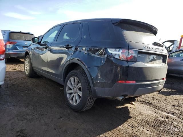 2018 Land Rover Discovery Sport SE