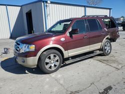 Salvage cars for sale from Copart Tulsa, OK: 2010 Ford Expedition Eddie Bauer