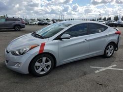 Salvage cars for sale from Copart Rancho Cucamonga, CA: 2013 Hyundai Elantra GLS