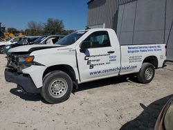 Salvage vehicles for parts for sale at auction: 2020 Chevrolet Silverado C1500