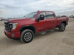 Salvage cars for sale from Copart Houston, TX: 2021 GMC Sierra K2500 AT4
