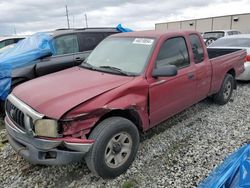 Salvage cars for sale at Tifton, GA auction: 2002 Toyota Tacoma Xtracab