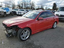 Mercedes-Benz salvage cars for sale: 2014 Mercedes-Benz C 250