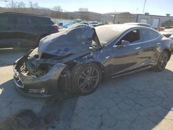 Salvage cars for sale at Lebanon, TN auction: 2015 Tesla Model S 85D