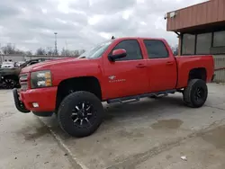 Chevrolet Silverado k1500 lt salvage cars for sale: 2012 Chevrolet Silverado K1500 LT