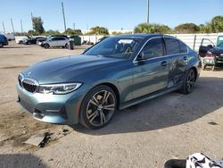 Salvage cars for sale at Miami, FL auction: 2021 BMW 330I