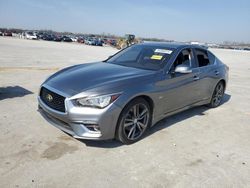 Salvage cars for sale at Lebanon, TN auction: 2019 Infiniti Q50 Luxe