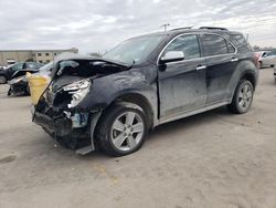 Salvage cars for sale at Wilmer, TX auction: 2011 Chevrolet Equinox LTZ