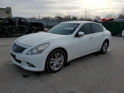 Salvage cars for sale from Copart Wilmer, TX: 2011 Infiniti G37 Base
