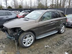 Mercedes-Benz ML 350 4matic Vehiculos salvage en venta: 2014 Mercedes-Benz ML 350 4matic