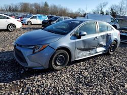 Salvage cars for sale from Copart Chalfont, PA: 2021 Toyota Corolla LE