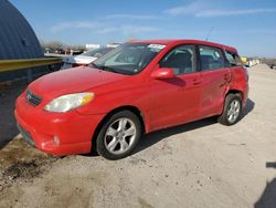 Salvage cars for sale from Copart Wichita, KS: 2006 Toyota Corolla Matrix Base