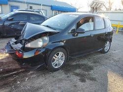 Salvage cars for sale from Copart Wichita, KS: 2008 Honda FIT Sport
