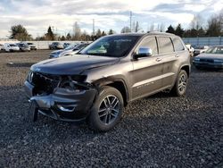 Jeep salvage cars for sale: 2017 Jeep Grand Cherokee Limited