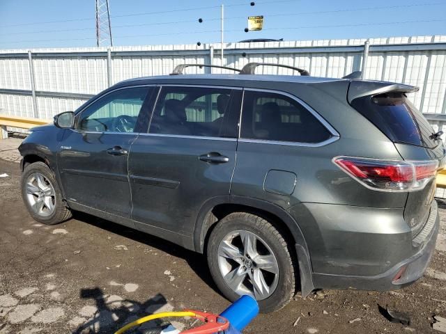 2016 Toyota Highlander Hybrid Limited