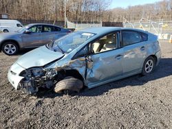 Vehiculos salvage en venta de Copart Finksburg, MD: 2015 Toyota Prius