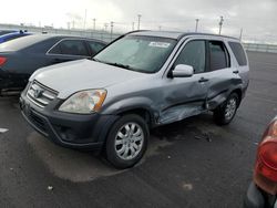 Honda CR-V EX salvage cars for sale: 2005 Honda CR-V EX