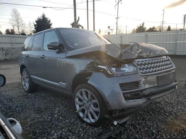 2017 Land Rover Range Rover HSE