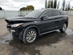 Salvage cars for sale at Miami, FL auction: 2021 Infiniti QX50 Luxe