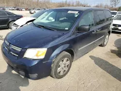 Salvage cars for sale at Bridgeton, MO auction: 2008 Dodge Grand Caravan SE