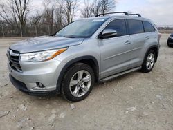 Vehiculos salvage en venta de Copart Cicero, IN: 2016 Toyota Highlander Limited