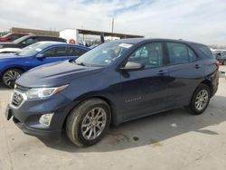 Chevrolet Equinox ls salvage cars for sale: 2018 Chevrolet Equinox LS