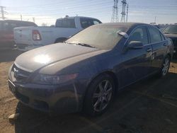 Salvage cars for sale from Copart Elgin, IL: 2005 Acura TSX