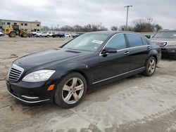 Salvage cars for sale from Copart Wilmer, TX: 2010 Mercedes-Benz S 550