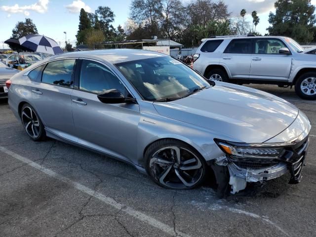 2022 Honda Accord Hybrid Sport