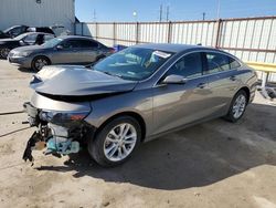 Chevrolet Malibu lt salvage cars for sale: 2018 Chevrolet Malibu LT