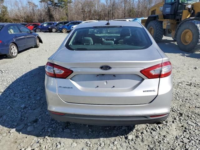 2015 Ford Fusion S Hybrid